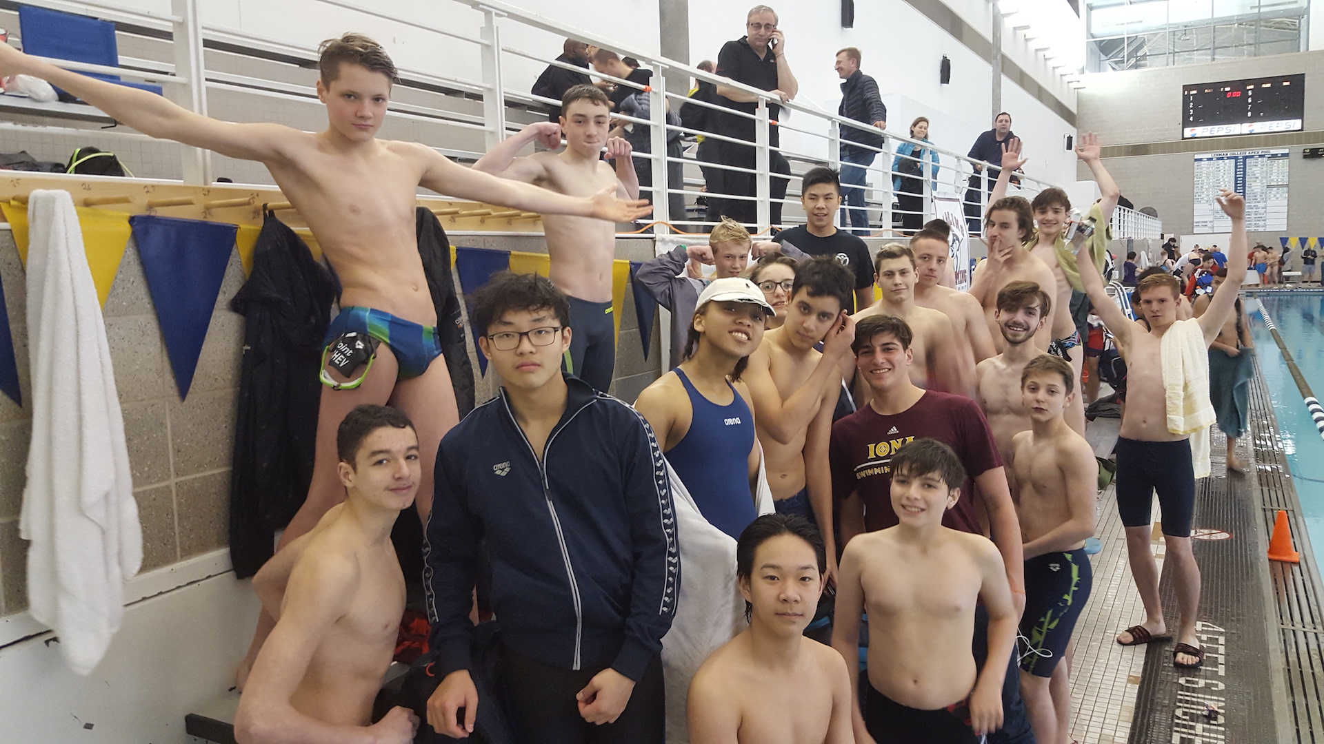 MatchPoint NYC Swim Team at the Hydro Swim Meet